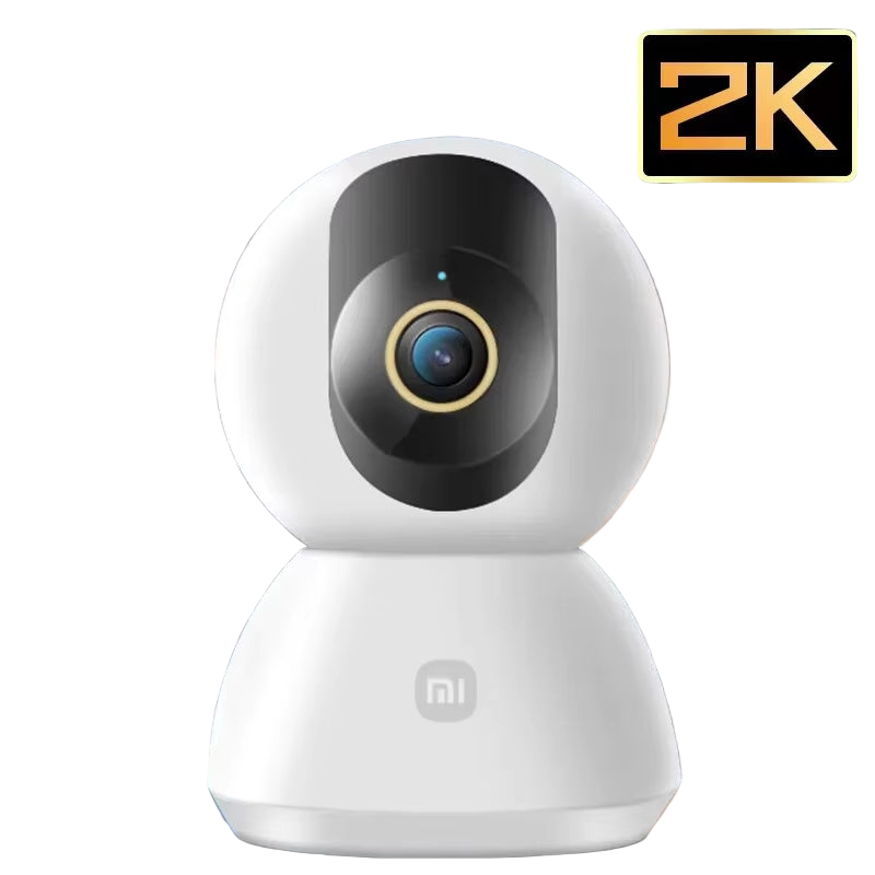 360° Smart Home Security Camera Mi PTZ 2K Webcam 1296P 3 Megapixel AI Human Detection Night Vision Webcam Work with Miji